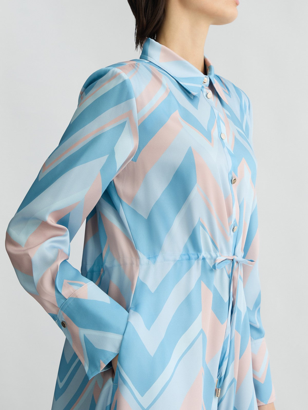 LIU JO BLACK Abito Donna CA5351TS531 M9314 Blu gioboutiqueweb