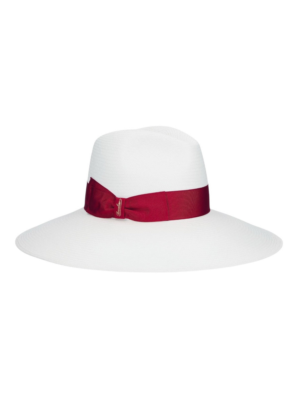 BORSALINO Cappello Donna 2171 01A4 Sbiancato cinta ciclamo
