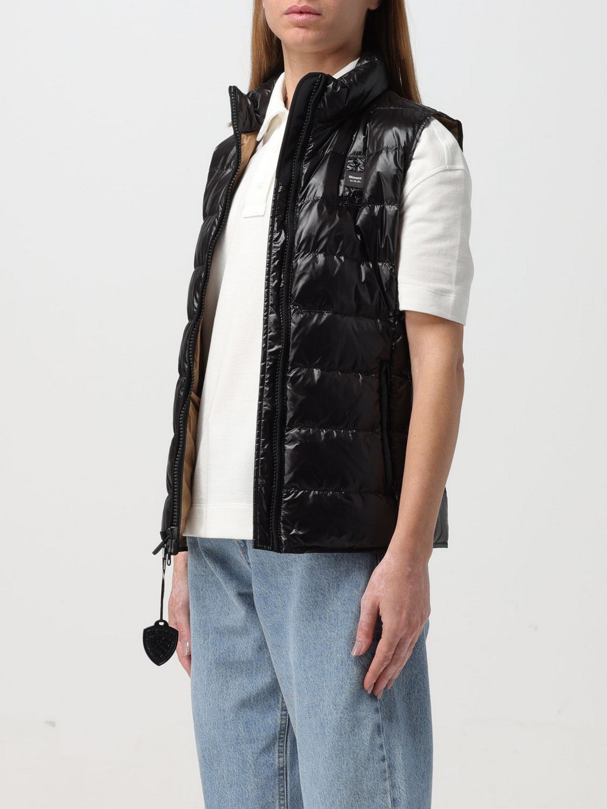 BLAUER Gilet Donna 24SBLDX03052 005050 999 Nero gioboutiqueweb