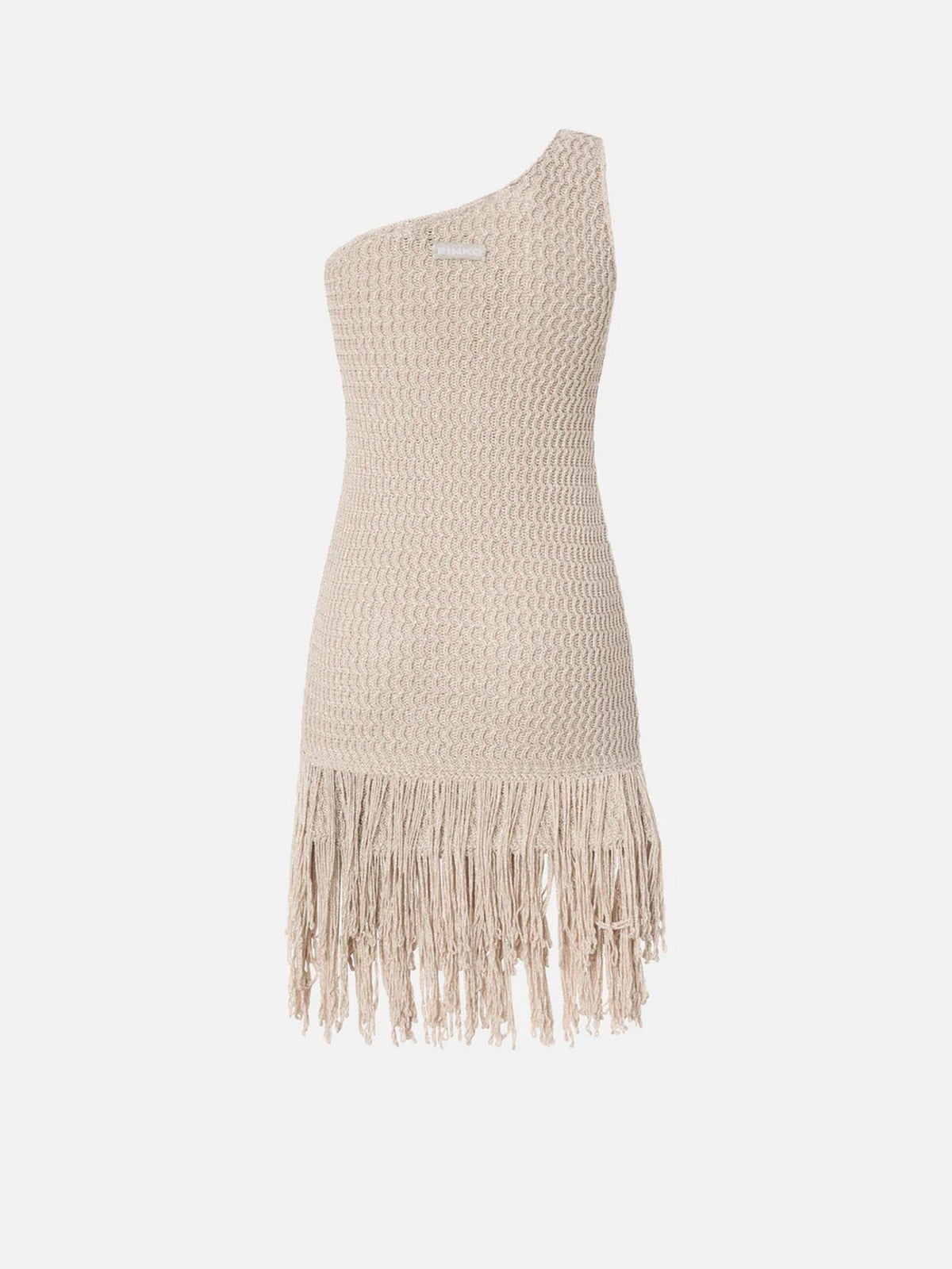 PINKO Abito Donna JUNIPEROS ABITO OPENWORK LUREX 106959-A3CI I05 GRIGIO MATTINA