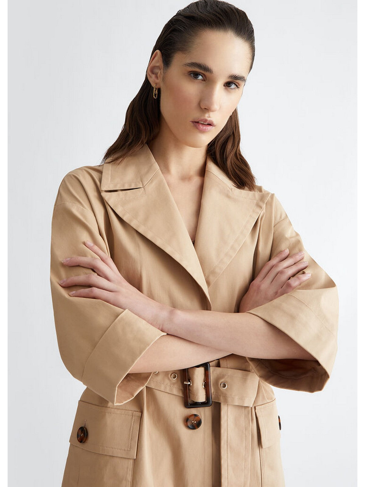 LIU JO BLACK Trench Donna CA4352TS049 41209 Beige gioboutiqueweb