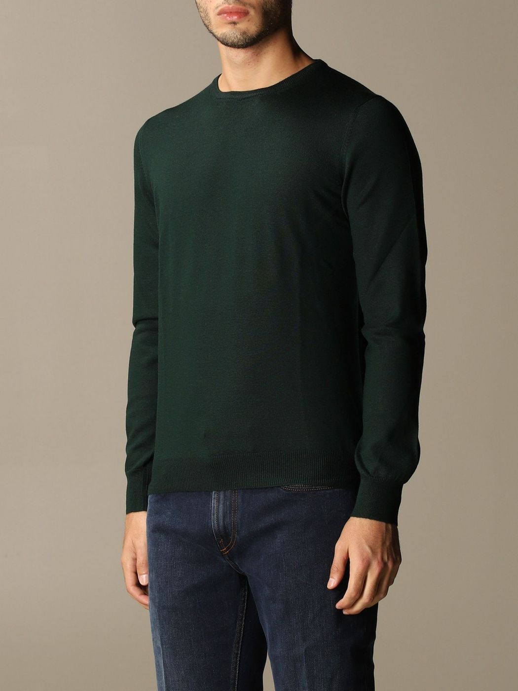 GRAN SASSO Maglione Uomo 55167/14290 464 Verde gioboutiqueweb