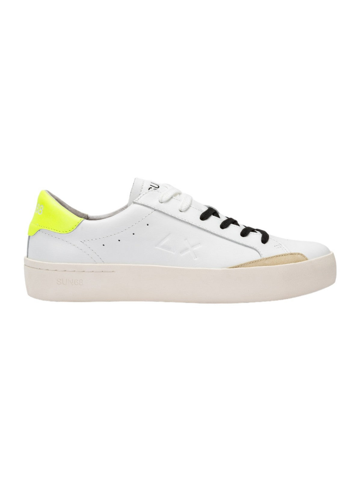Sun68 Sneaker Men Street Leather Z34140 0163 White
