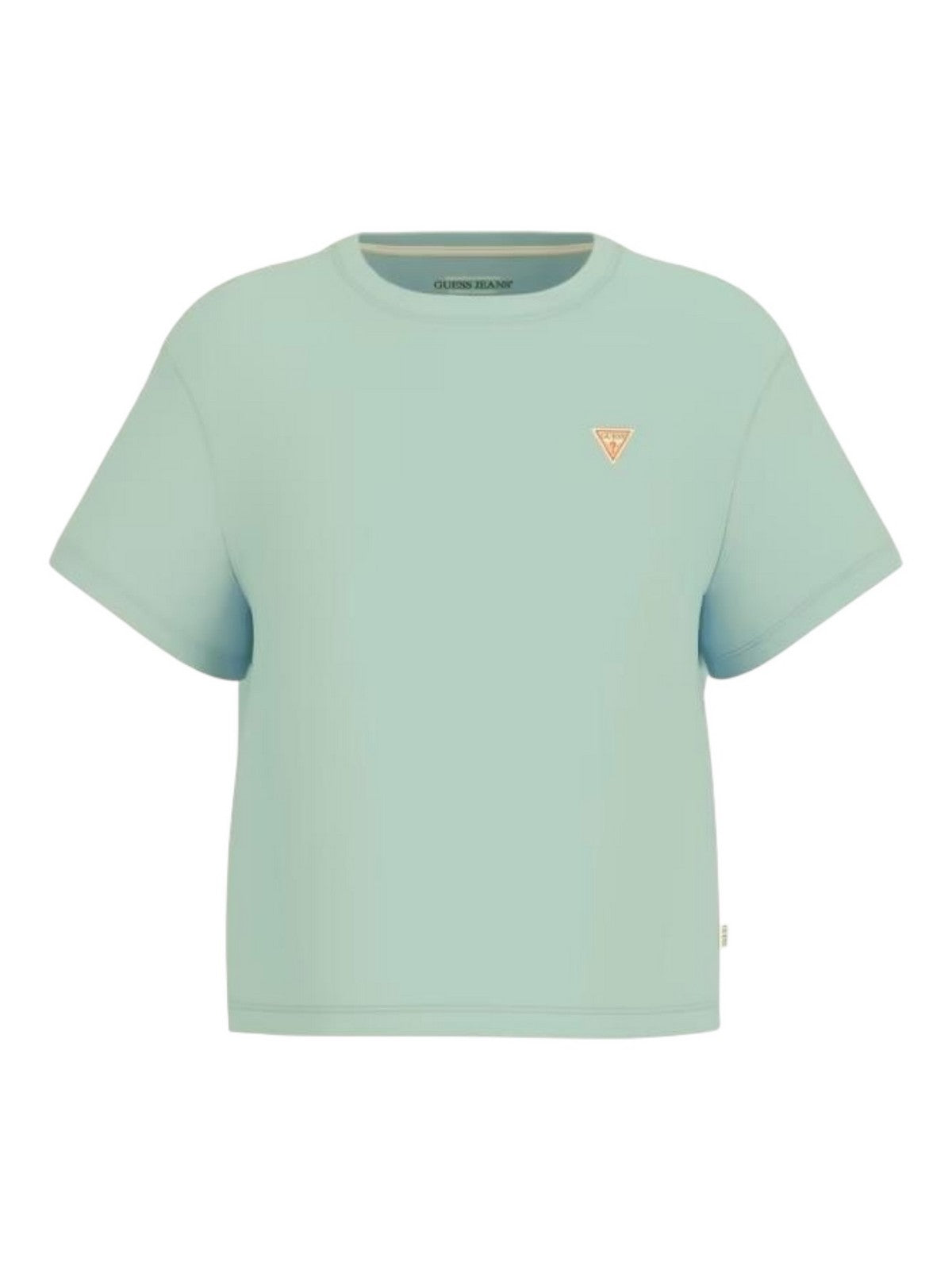 GUESS T-shirt Donna GJ SS CN BOXY MINI TRIANG TEE W4YI05 K8HM0 G8FG HOPE GREEN