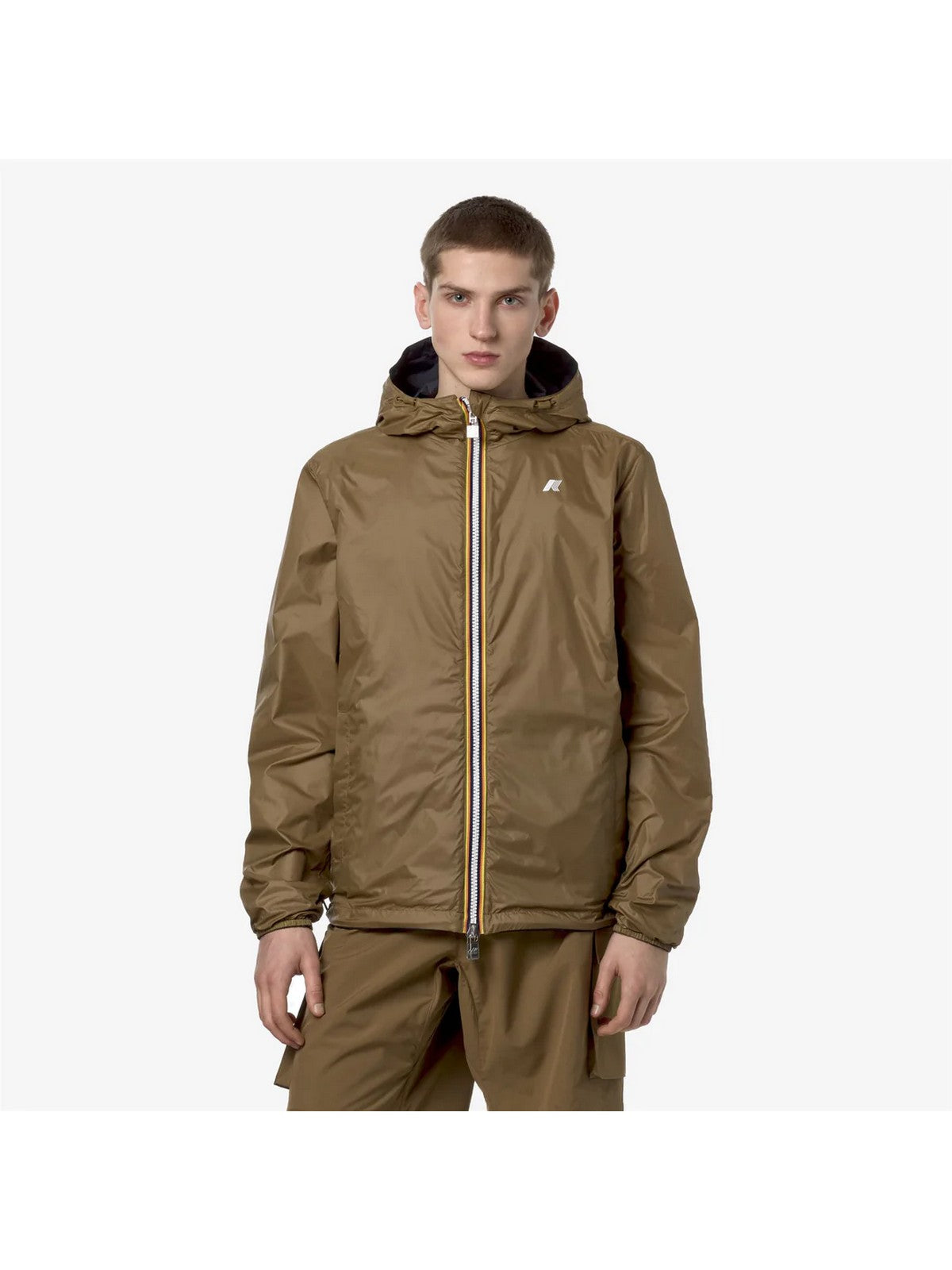 Chaqueta de hombres k-way jake eco plus doble k2124ew aoc blu