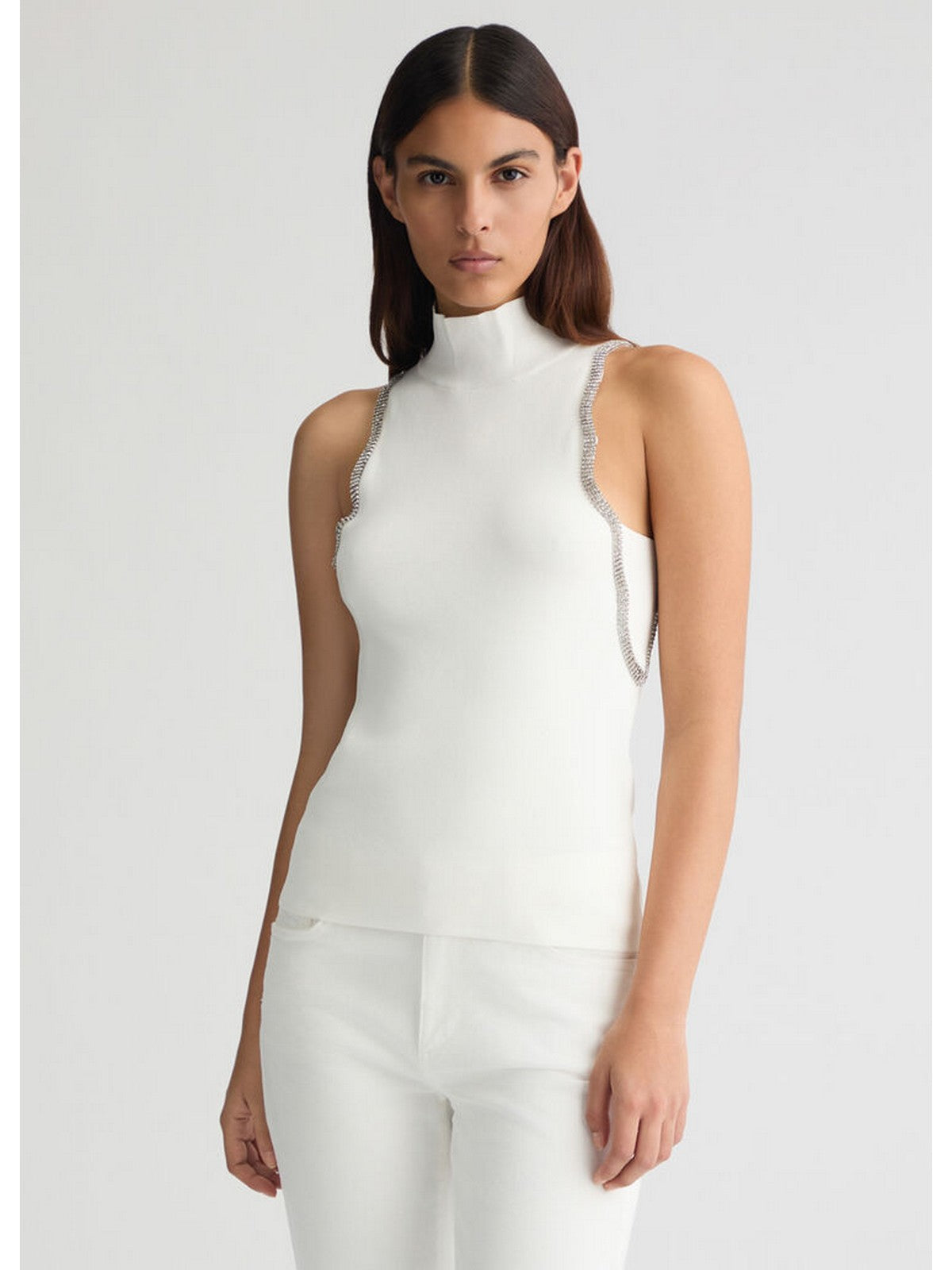 LIU JO WHITE Top Donna WA5224MS55N 10701 Bianco gioboutiqueweb