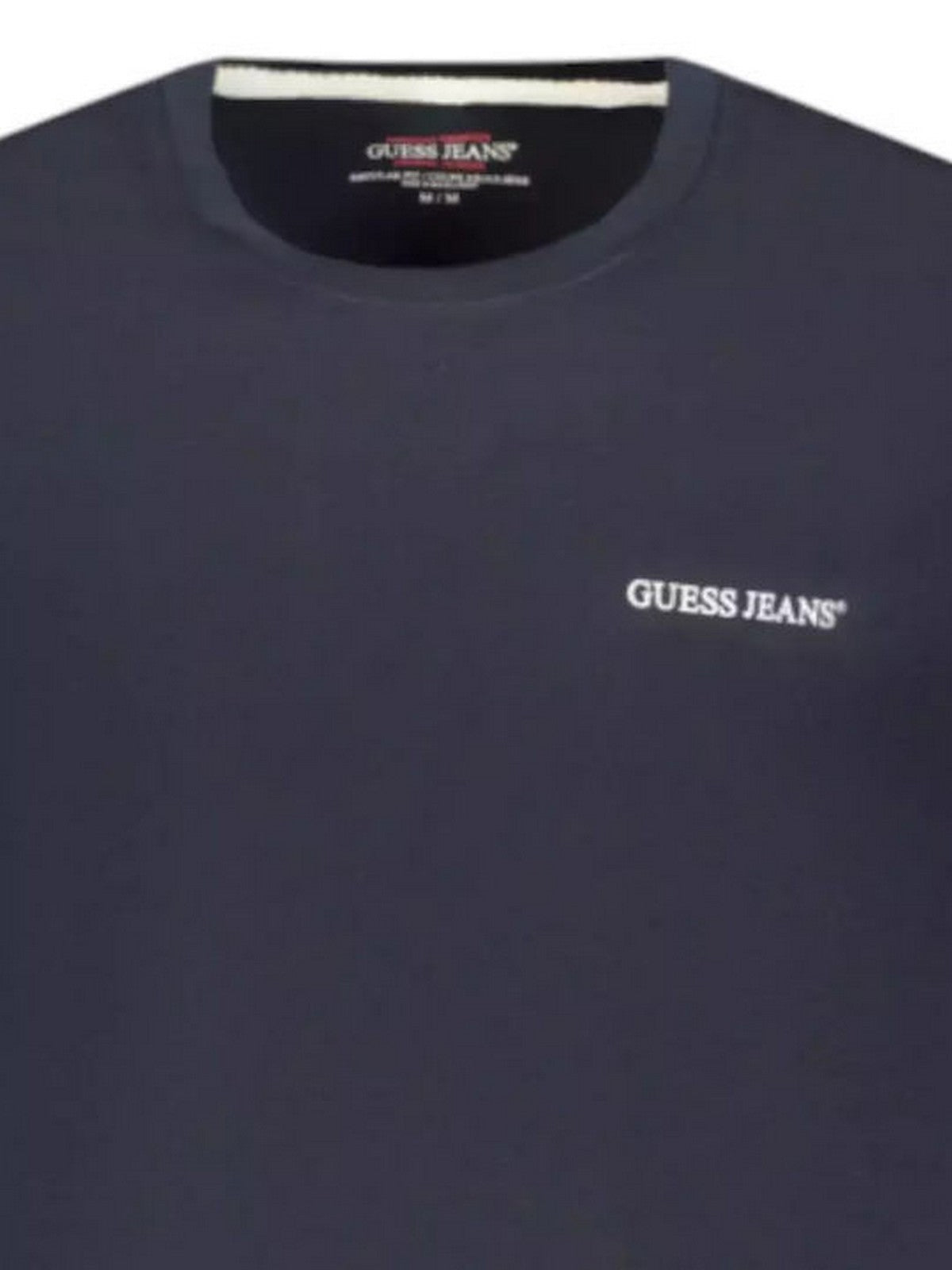 GUESS T-shirt Uomo GJ SS CN REG UNISEX LOGO PRINT M5BI78 K8FQ4 A71W DARING OCEAN