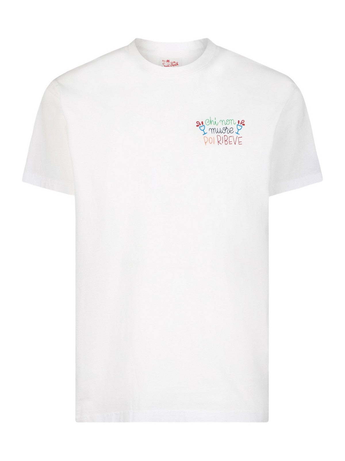 MC2 SAINT BARTH T-Shirt e Polo Uomo PORTOFINO 04404F Bianco gioboutiqueweb
