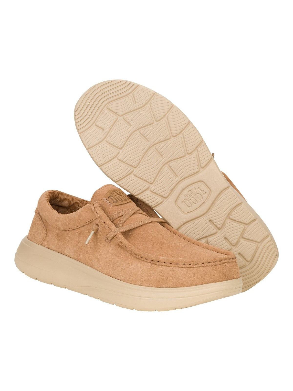 HEY DUDE Mocassino Uomo HD.41975 2IW TOBACCO BROWN/IRISH CREAM gioboutiqueweb