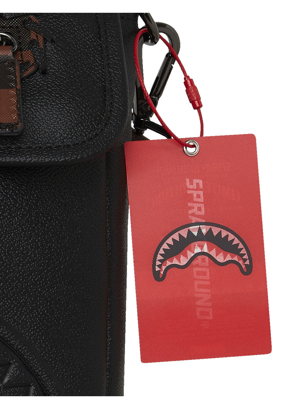 SPRAYGROUND Tracolla Uomo DOSE OF CHECK DEUX MESSENGER SLING 910B8017NSZ Nero