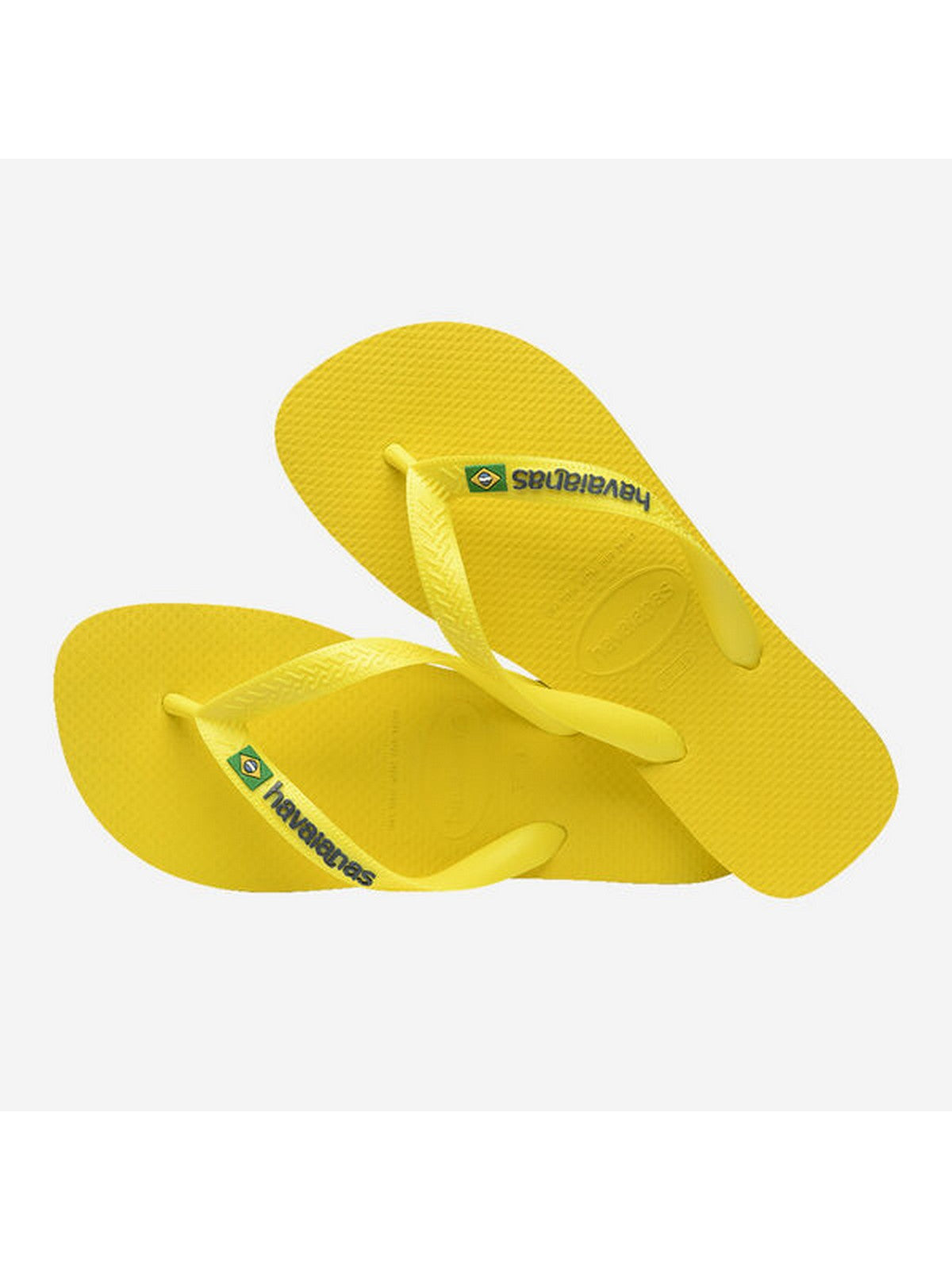 HAVAIANAS Infradito Unisex adulto Hav. Brasil Logo Neon 4149370.8809 Giallo gioboutiqueweb