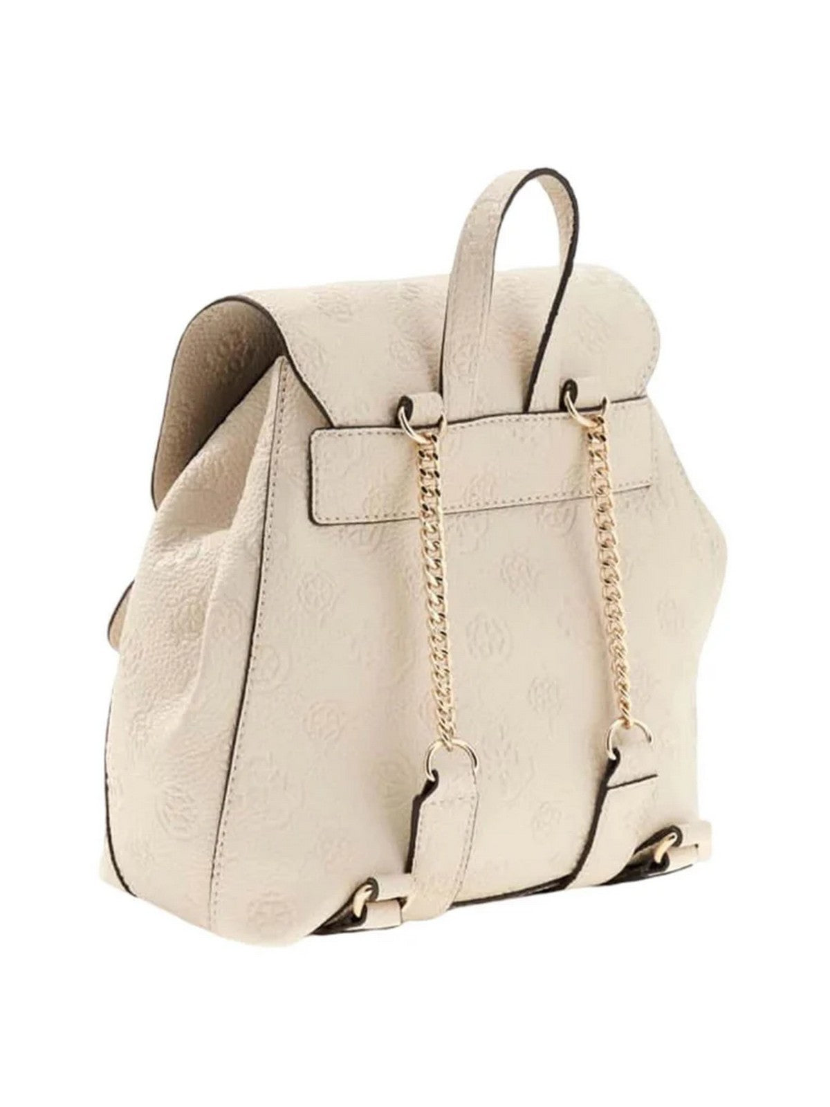 GUESS Zaino Donna CRESIDIA II SML FLAP BACKPACK HWPD98 88310 OFL OFF WHITE LOGO