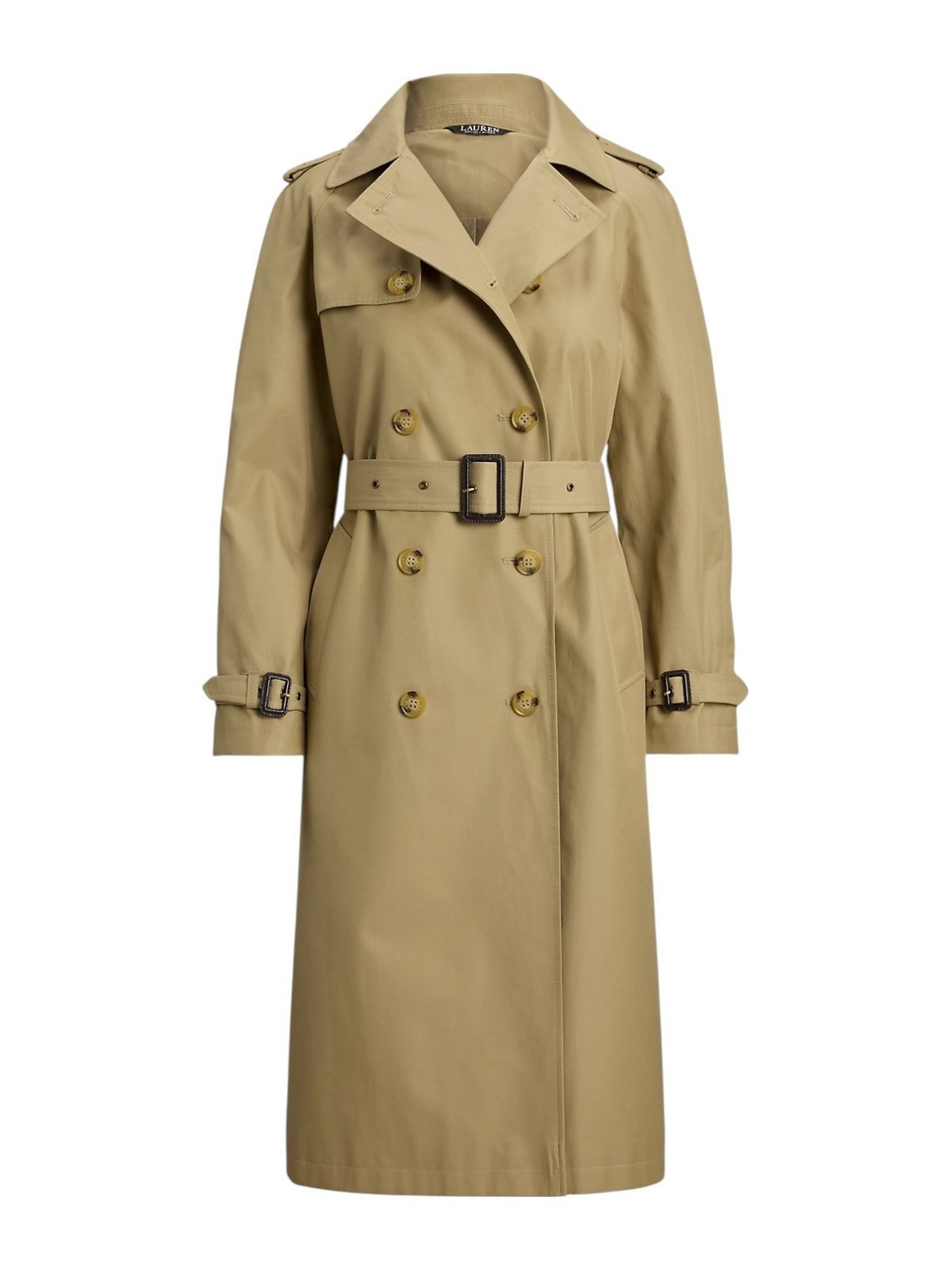 LAUREN RALPH LAUREN Trench Donna BL DB W NS44-LINED-COAT 297951259 003 BIRCH TAN