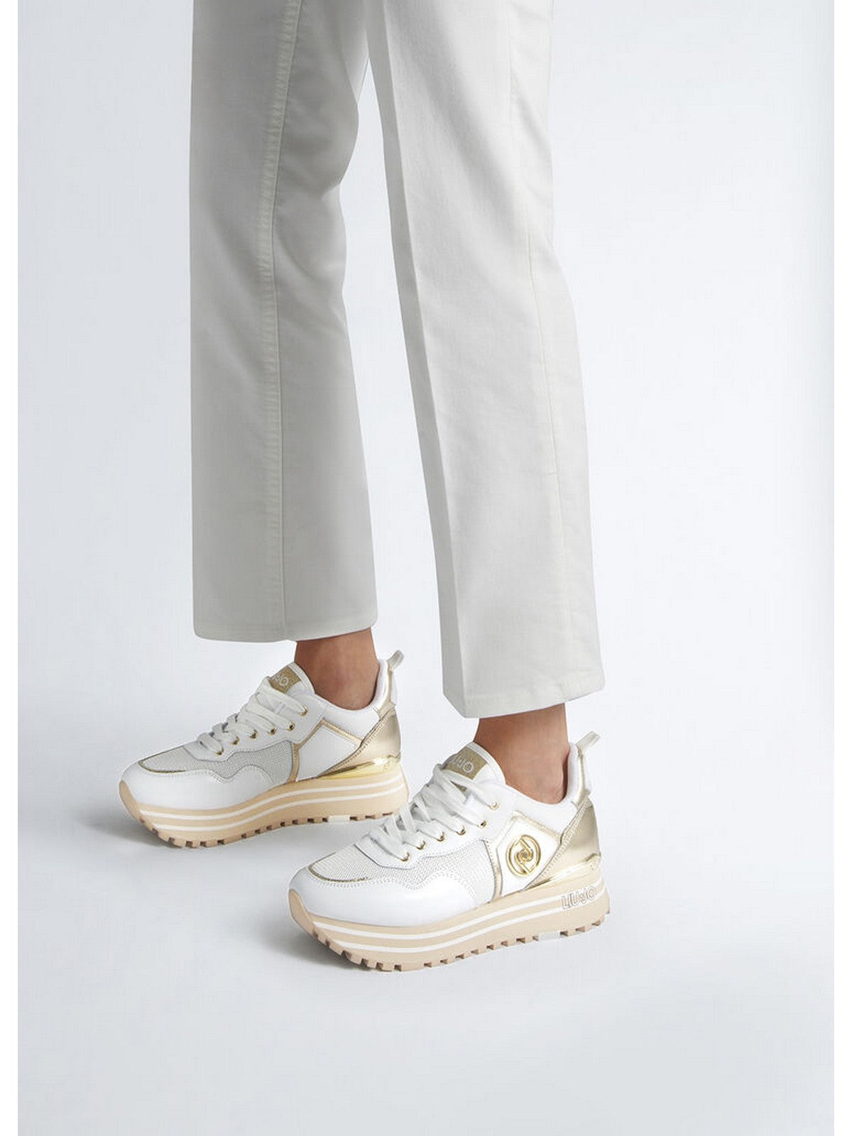 Liu Jo Sneaker Woman Ba4053px030 01111 White