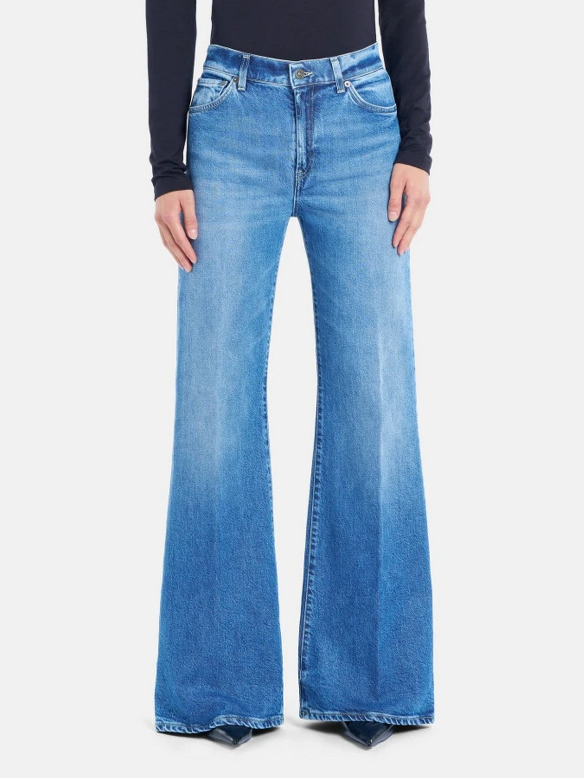 DONDUP Jeans Donna Amber DP619 DSE370D LI7 800 Blu