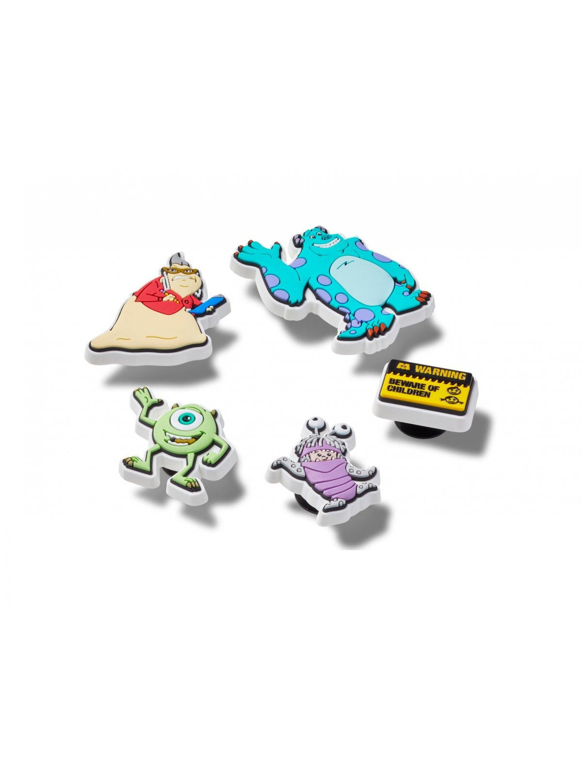 CROCS JIBBITZ Bambini e ragazzi Monsters Inc 5Pck CR.4848 JIB Multicolore