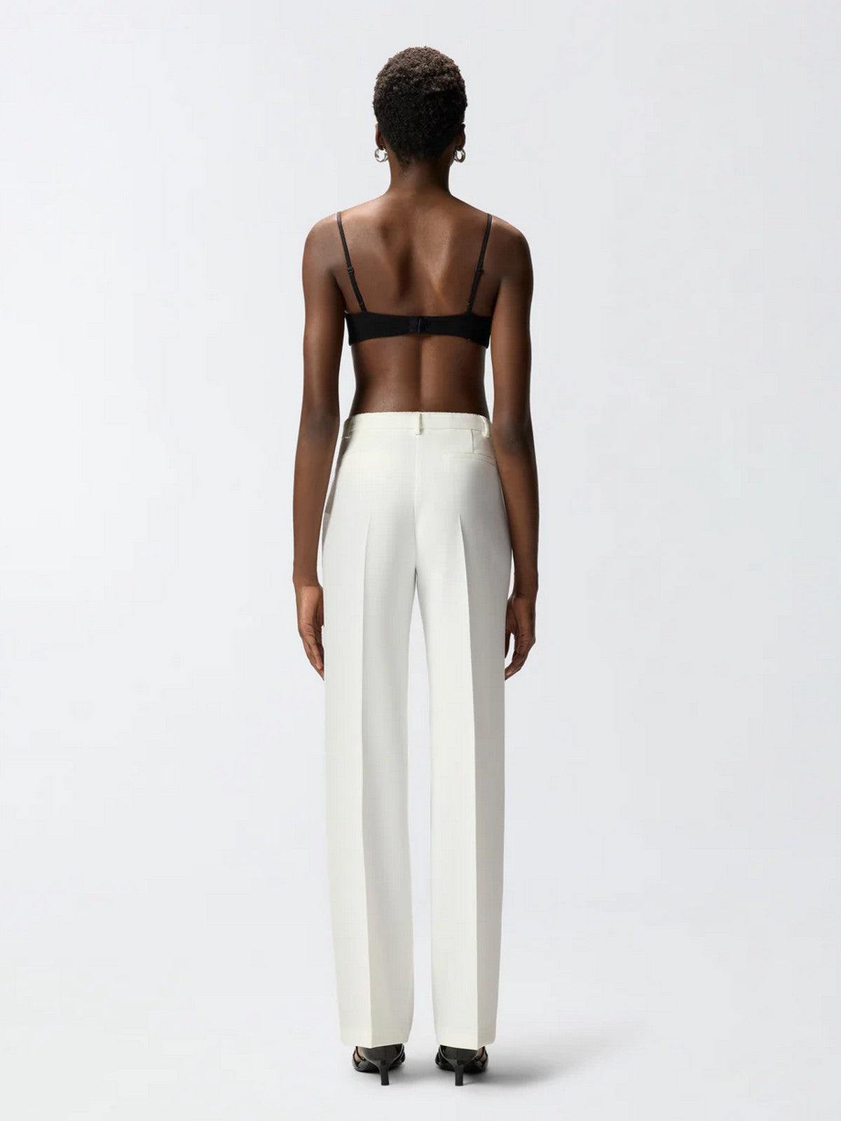 PINKO Pantalone Donna EUCALIPTO PANTALONE 106632-A32Z Z07 BIANCO SETA