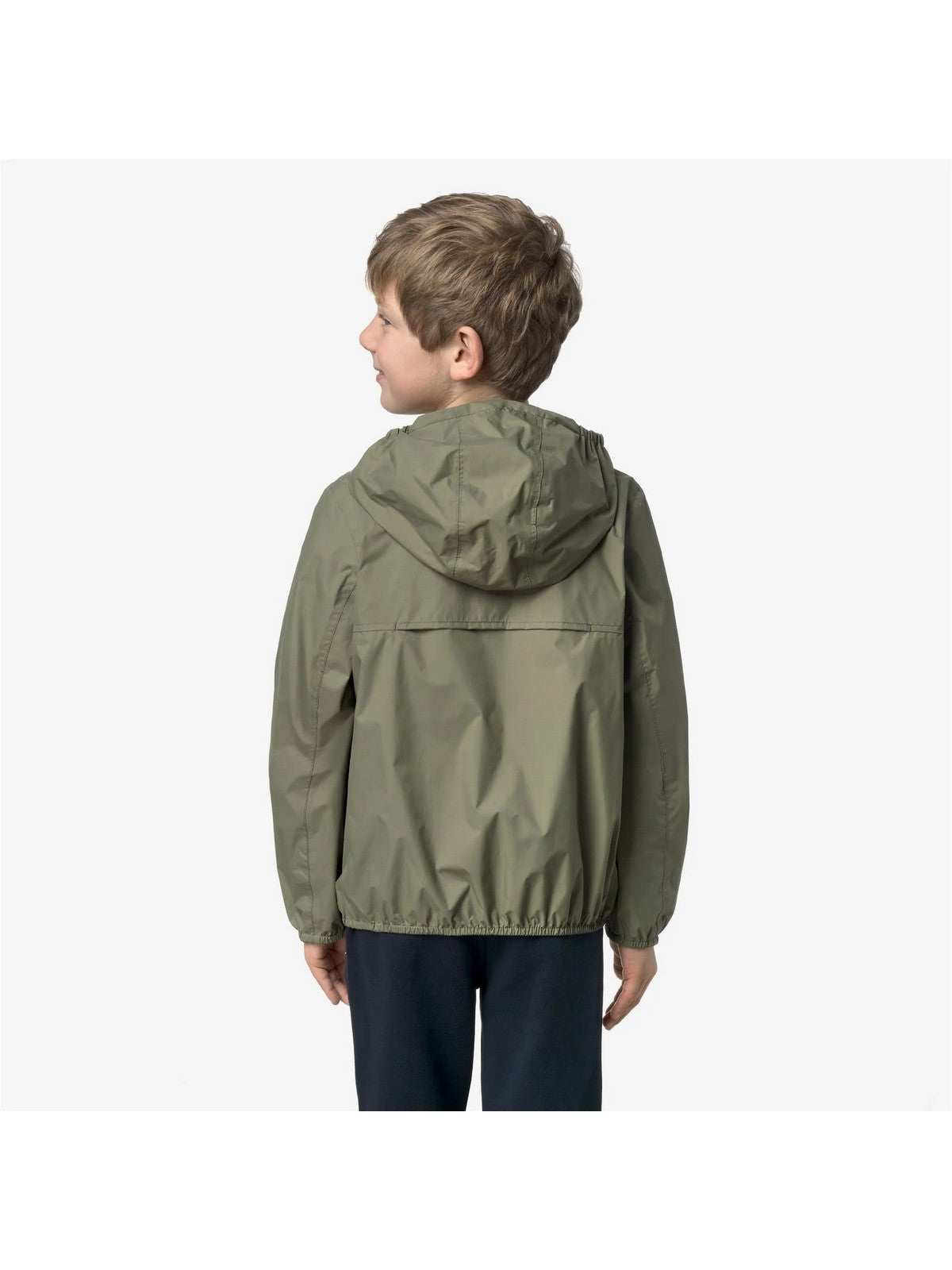 K-WAY KIDS Giubbino Bambini e ragazzi P. JAKE PLUS.2 DOUBLE K61314W C40 GREEN - LIME JACQUAR