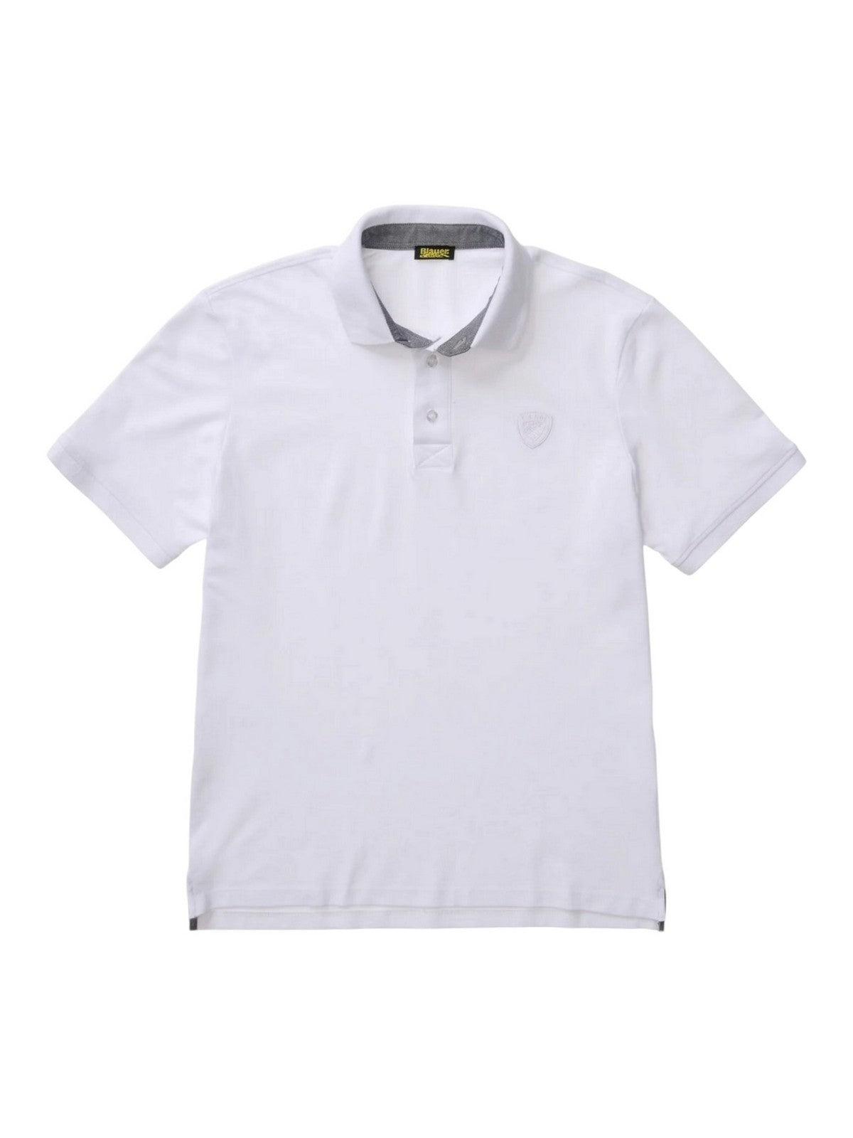 BLAUER Polo Uomo PHILP 26SBLUT02321 007481 100 BIANCO OTTICO