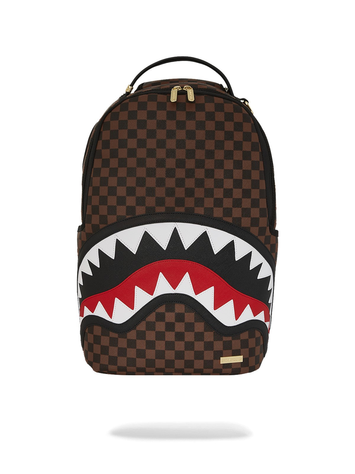 SPRAYGROUND Zaino Uomo SAWTOOTH SHARKS IN PARIS DLXSV BACKPACK 910B7200NSZ MARRONE gioboutiqueweb