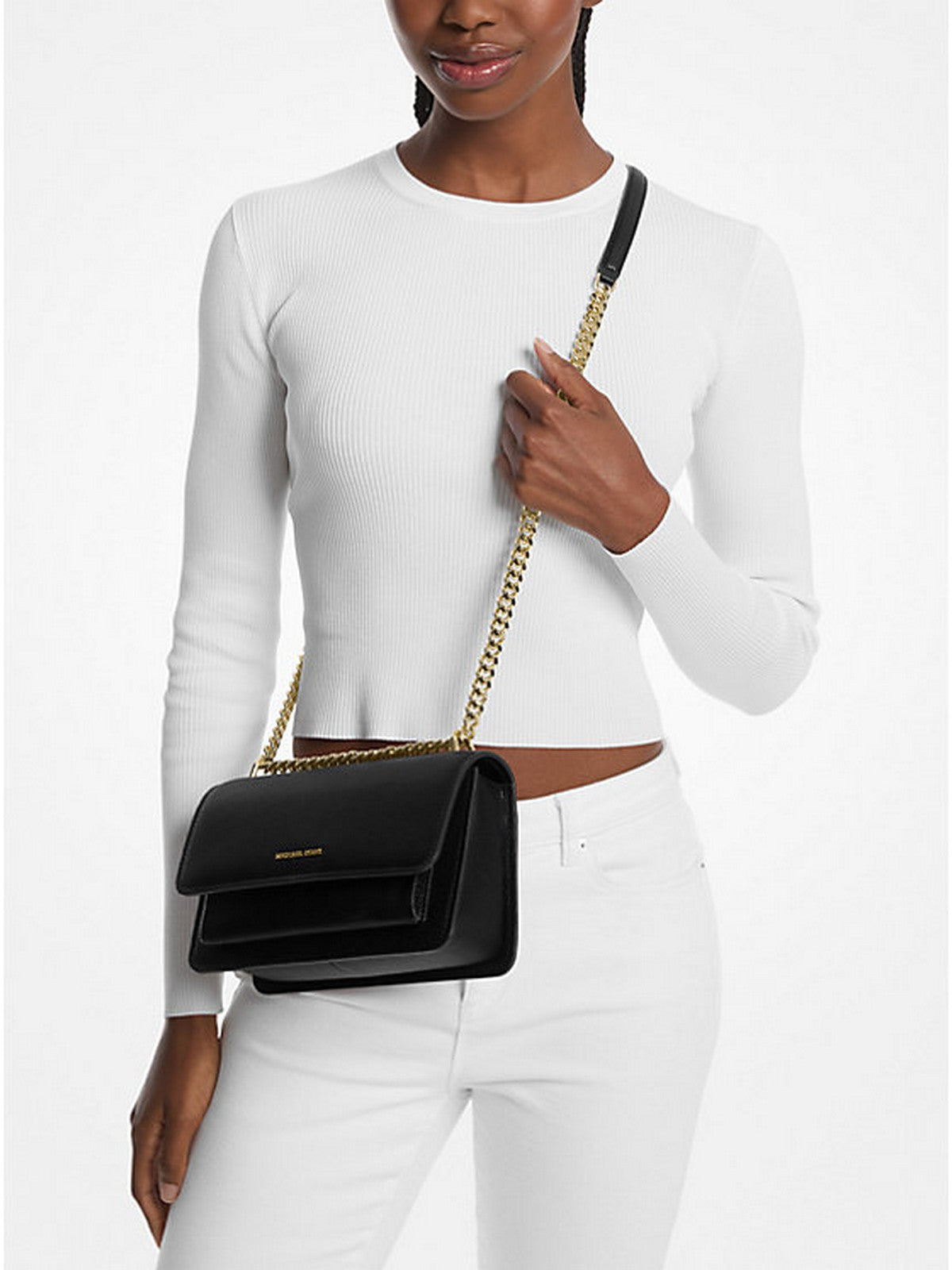 MICHAEL KORS Borsa Donna Claire 30T4GC7L3T 001 BLACK