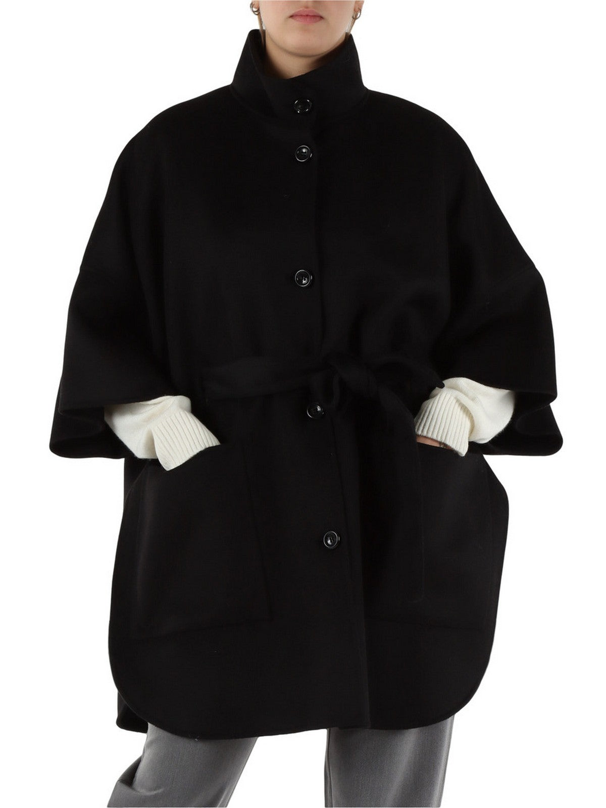 LIU JO BLACK Cappotto Donna CF5293T4627 22222 Nero