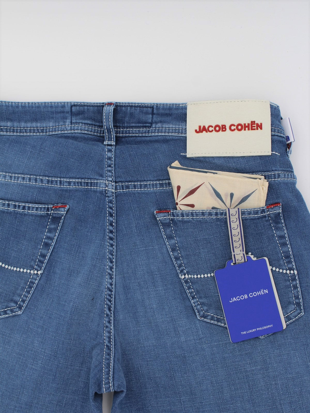 JACOB COHEN Bermuda Uomo JUM_OE002 062 S4260 V2 200D Blu gioboutiqueweb
