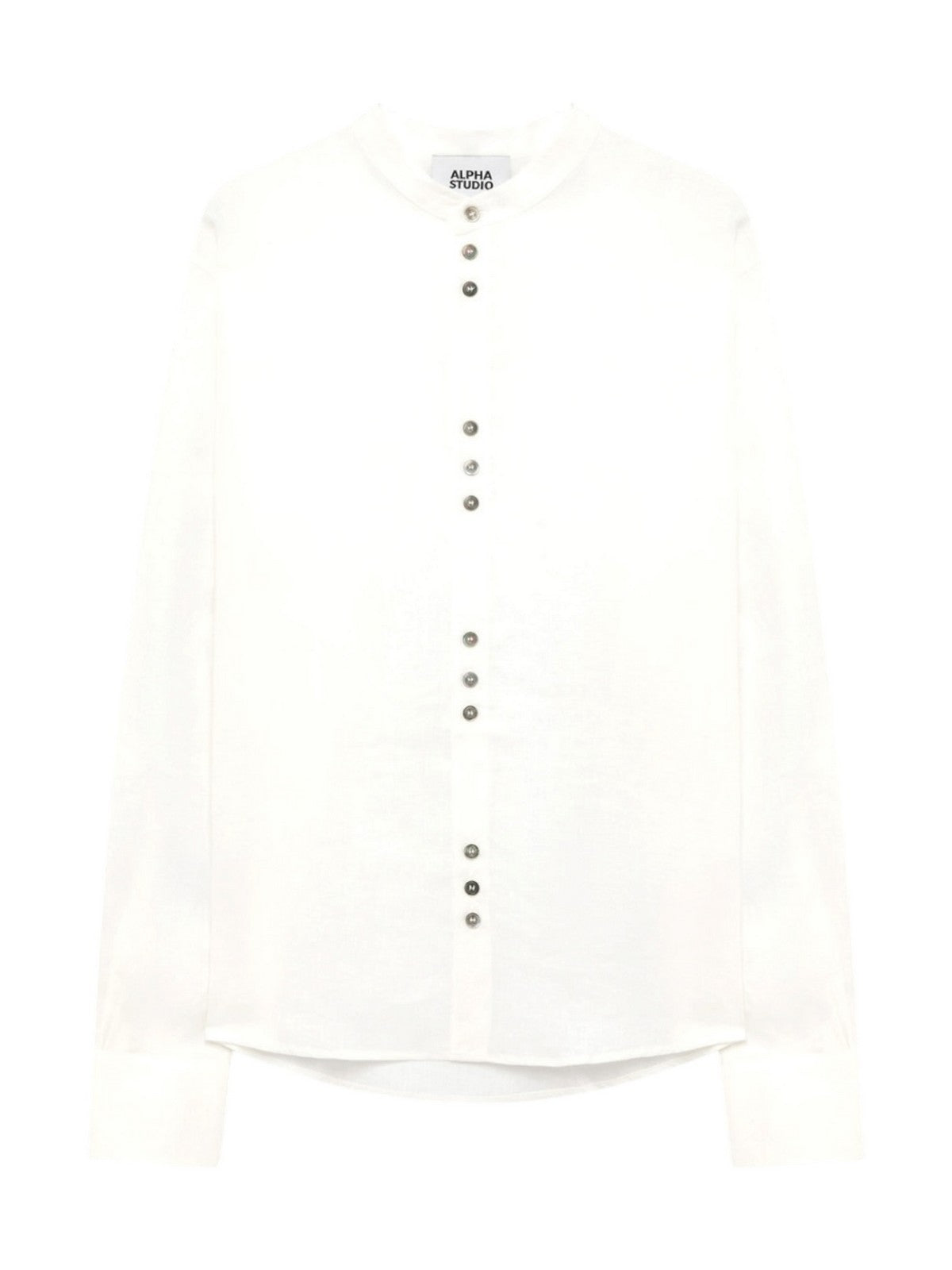 ALPHA STUDIO Camicia Uomo AU-5371L 1003 LATTE