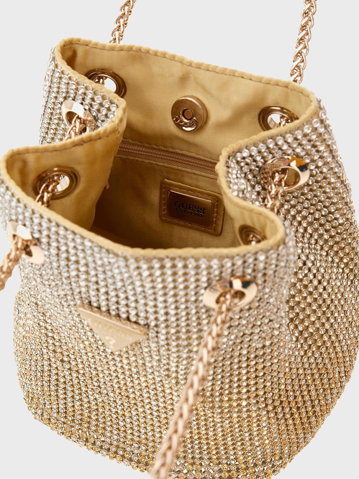 Guess Bag Donna Zalina Pouch Hwor93 50750 Gold Gol