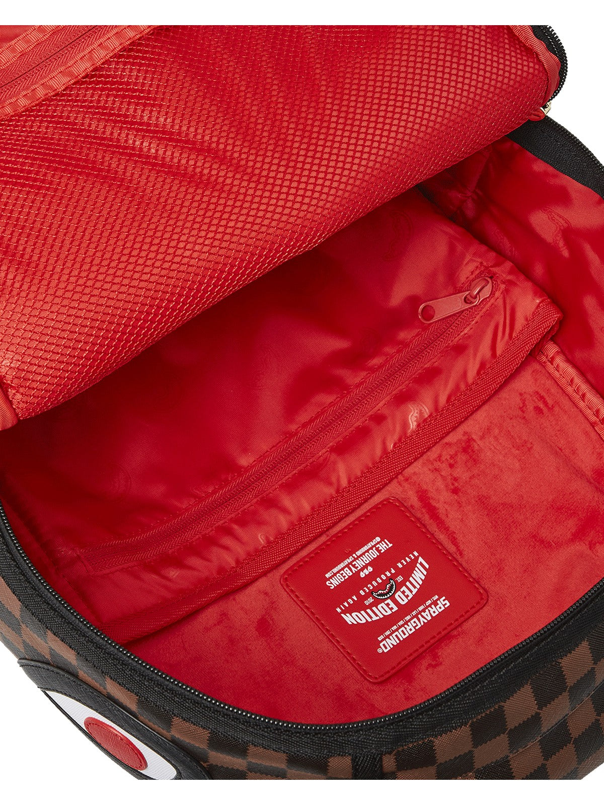 SPRAYGROUND Zaino Uomo SAWTOOTH SHARKS IN PARIS DLXSV BACKPACK 910B7200NSZ MARRONE gioboutiqueweb