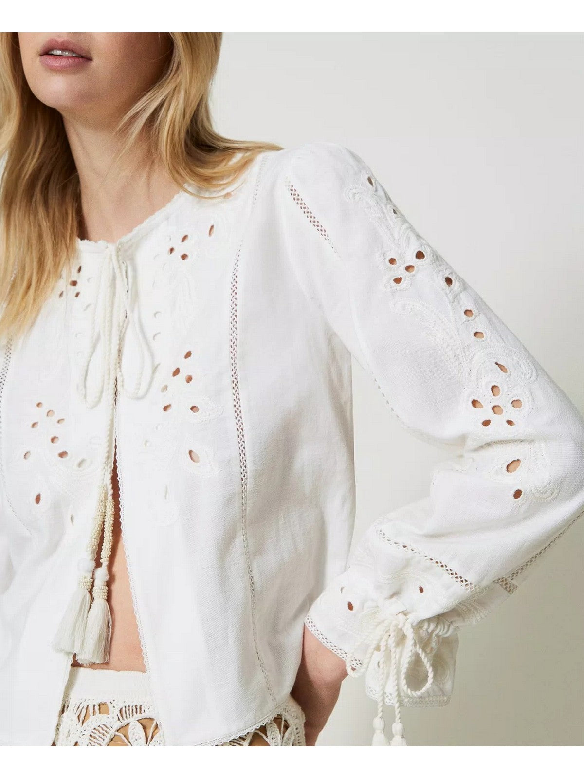 Chaqueta para mujeres Twinset 241TT2010 00001 White