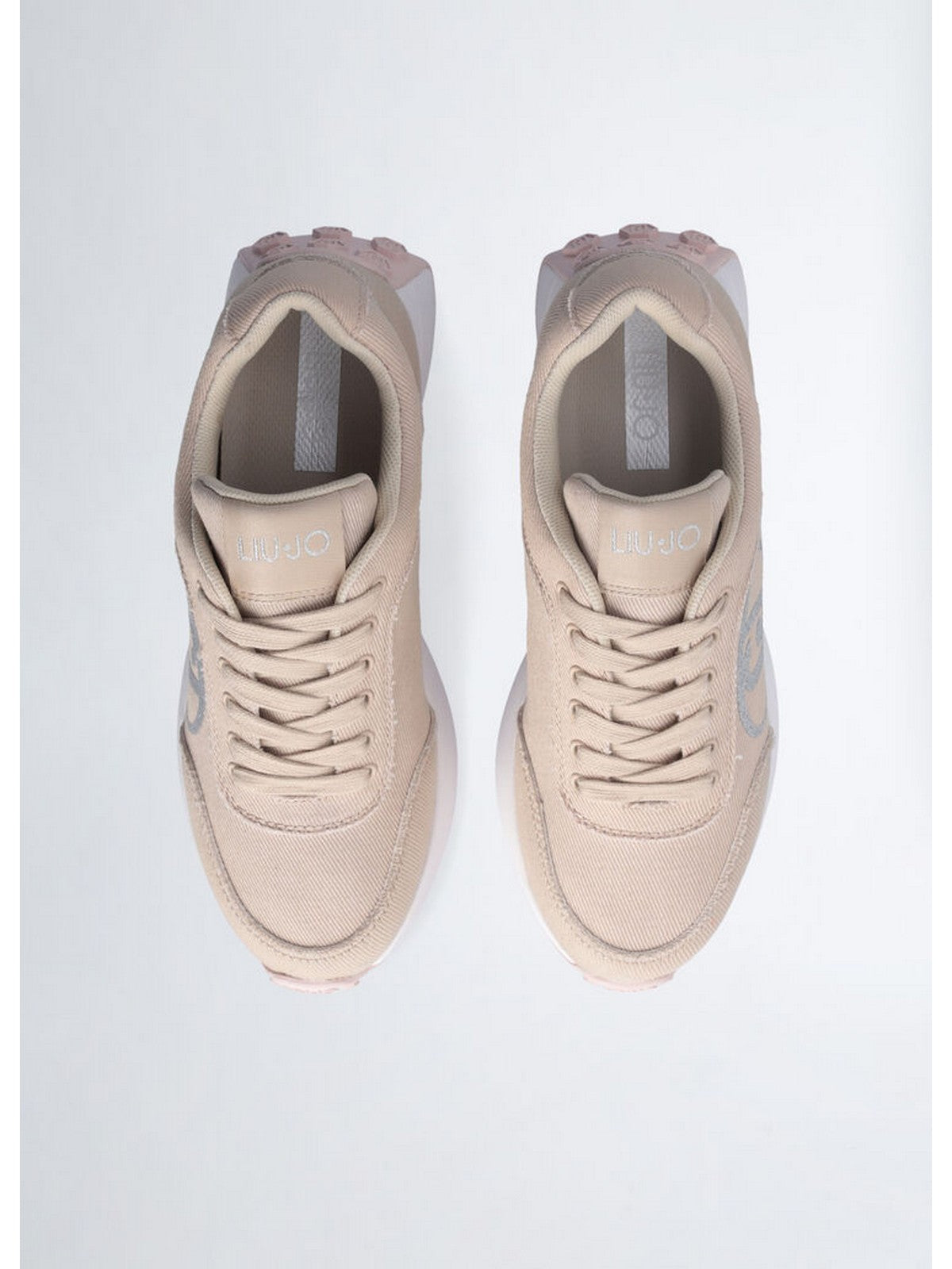 LIU JO Sneaker Donna LOLO 18 BA5003TX054 S1879 Beige gioboutiqueweb
