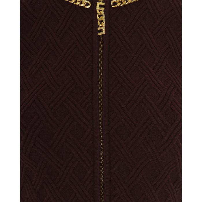 ELISABETTA FRANCHI Maglia Donna MK29B56E2 EA4 MERLOT gioboutiqueweb