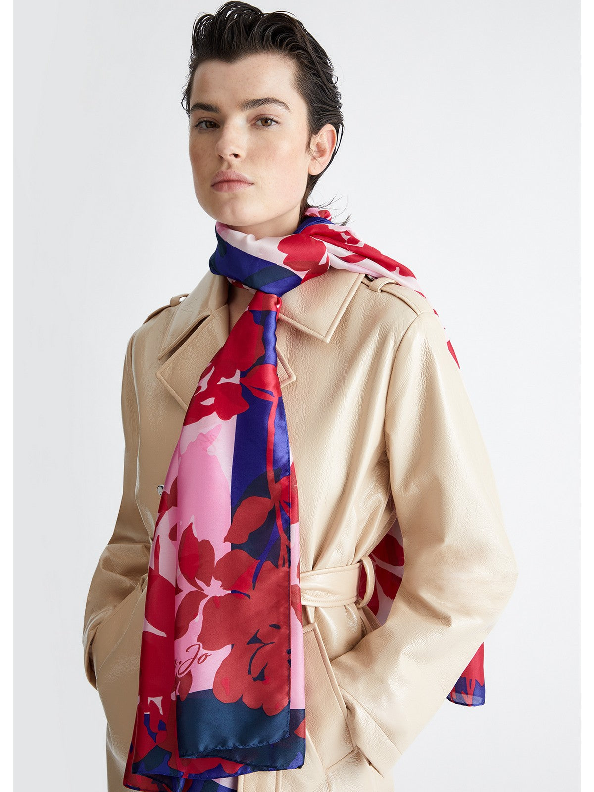 LIU JO SOFT Stola Donna 2A4019T0300 00021 Rosa gioboutiqueweb