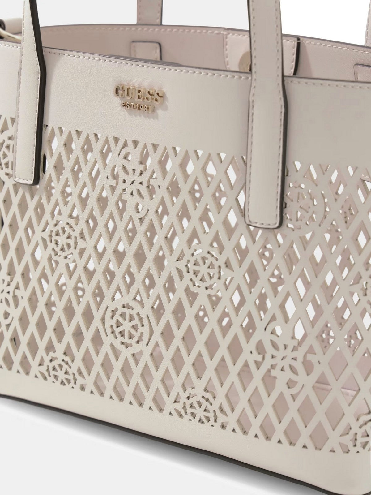 GUESS Borsa Donna LETTY 2 IN 1 MINI TOTE HWPG99 11750 OFF off white