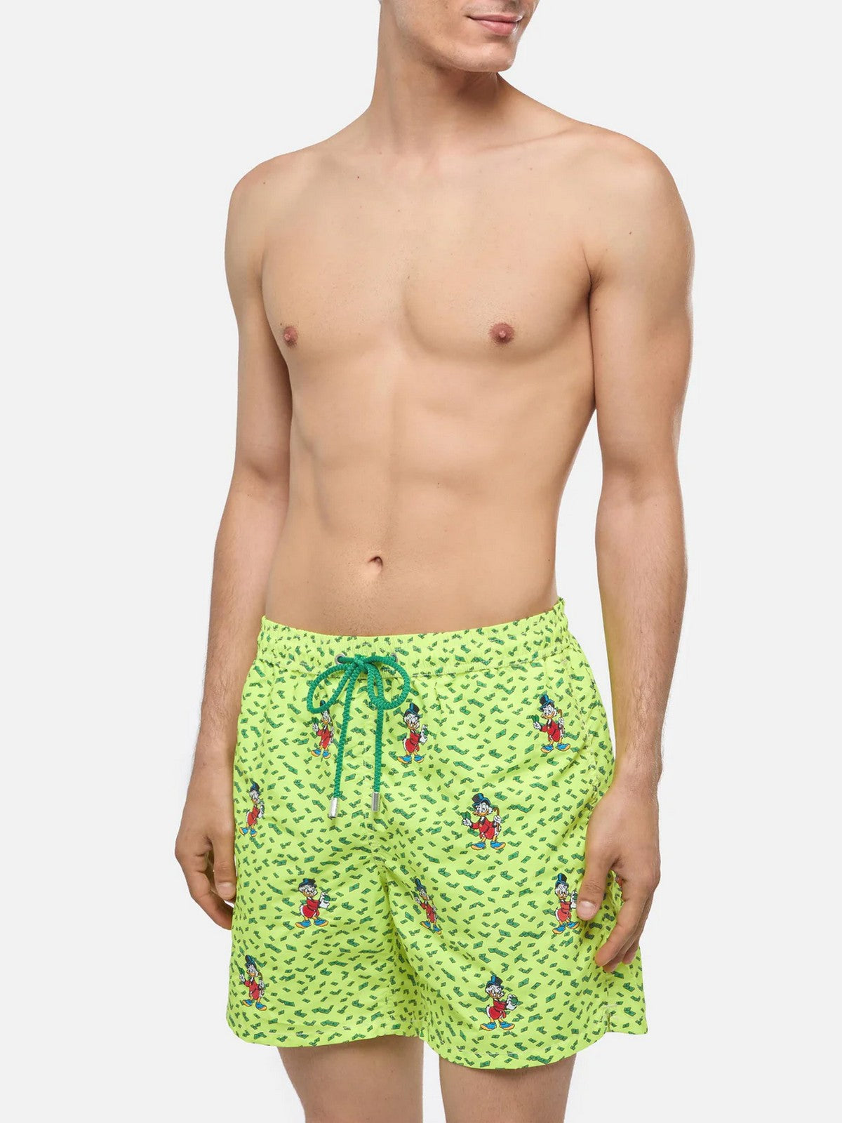 MC2 SAINT BARTH Costume da bagno Uomo GUSTAVIA EMBROIDERY 07556L SCROOGE MIL 94