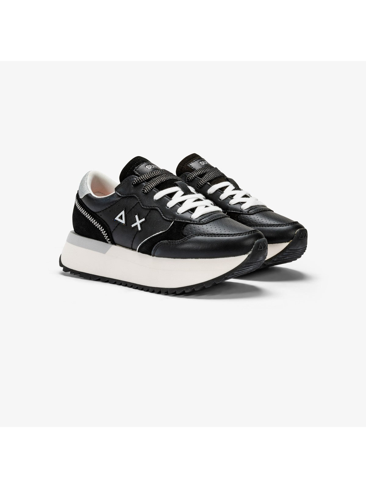 Sun68 Big Ally Z34207 11 Schwarzer Sneaker Schwarz