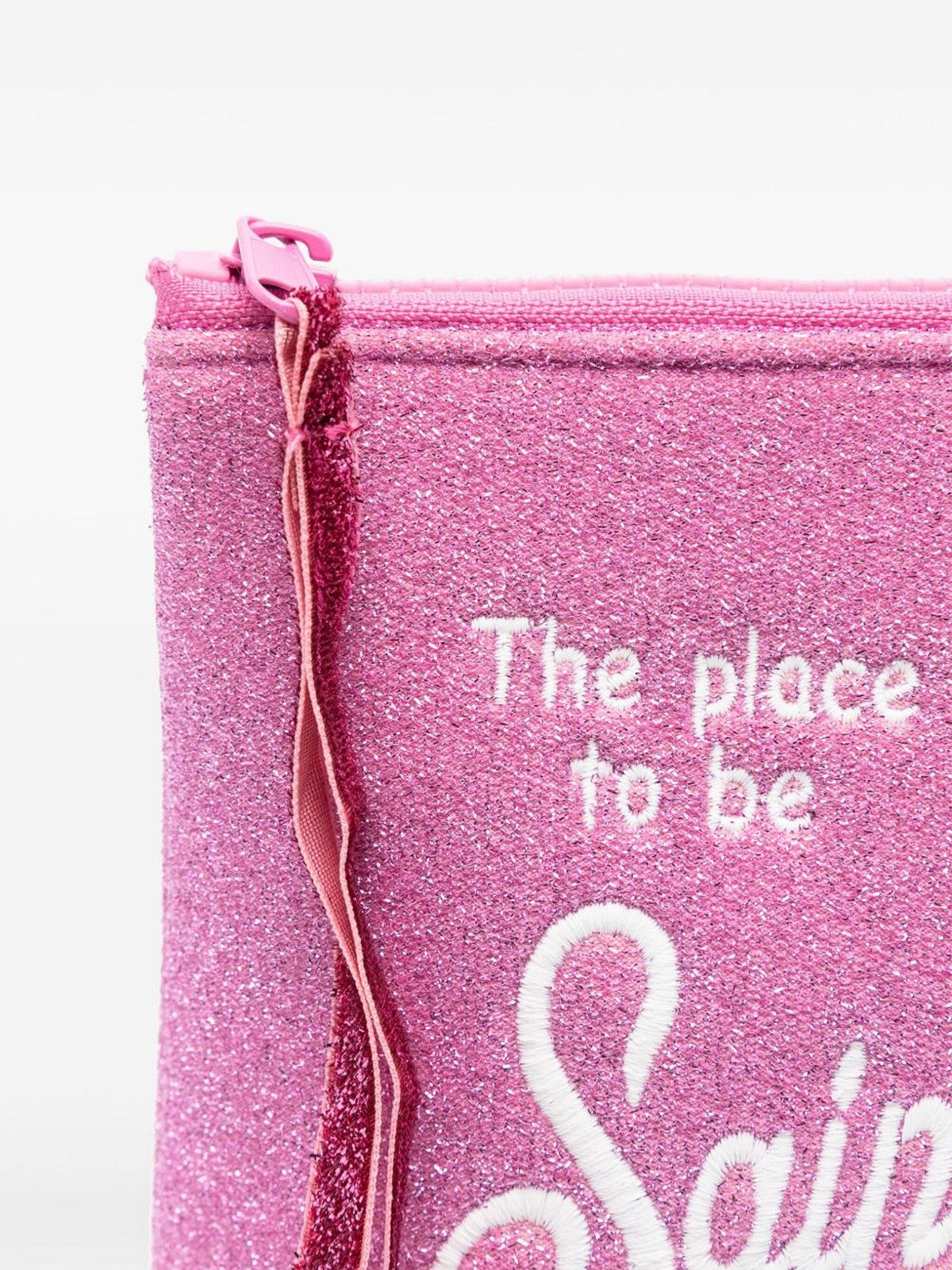 MC2 SAINT BARTH Pochette Donna ALINE LUREX 01529H Rosa gioboutiqueweb