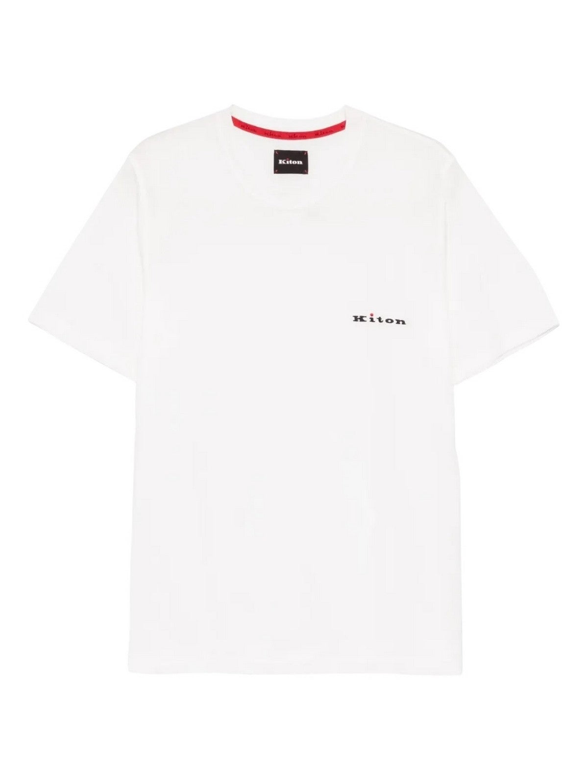 KITON T-shirt Uomo UMK0717HE30000 WHITE WHITE