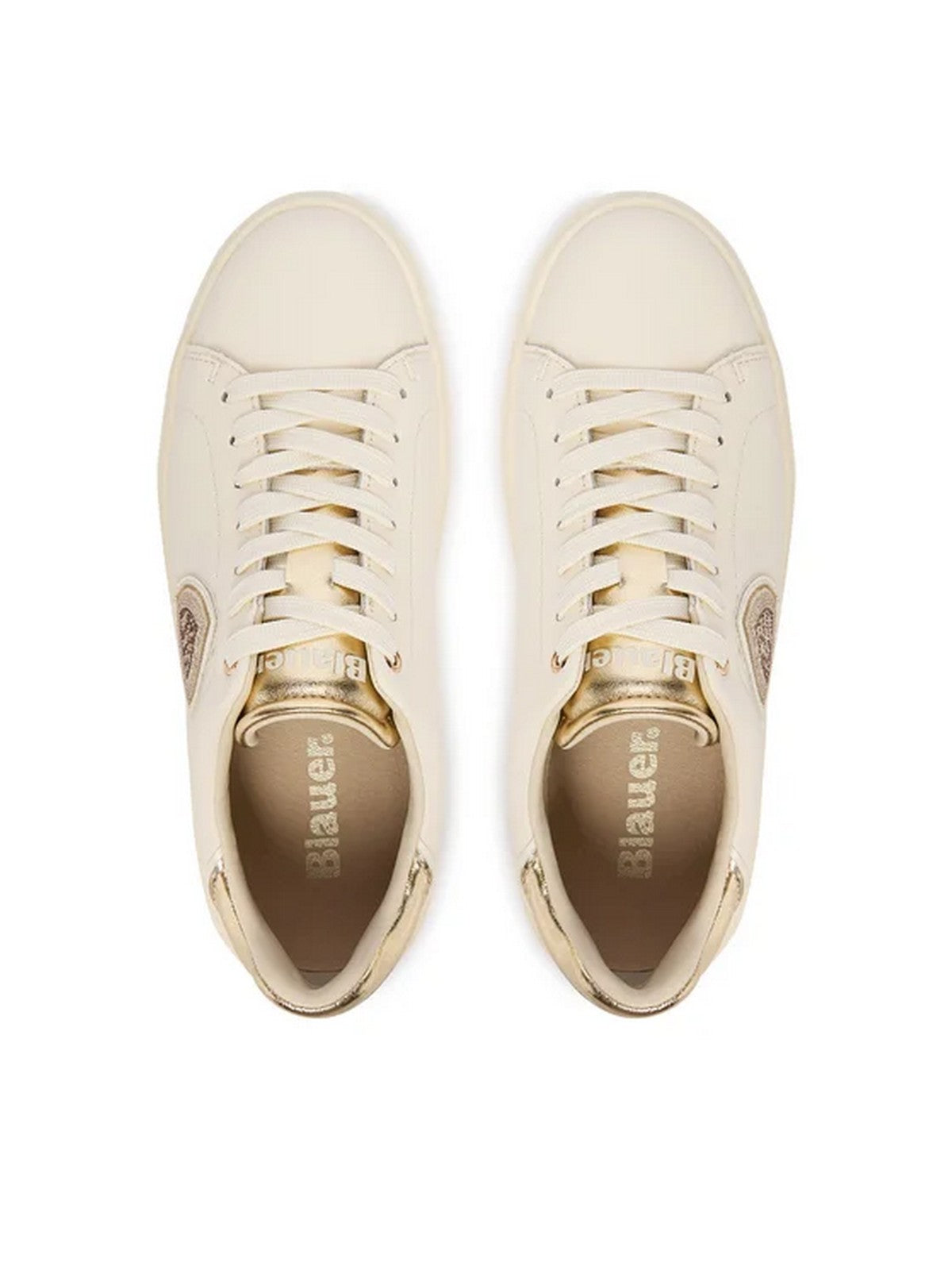BLAUER Sneaker Donna VENUS01 S6VENUS01/LEM CRE/PLA CREAM/PLATINUM