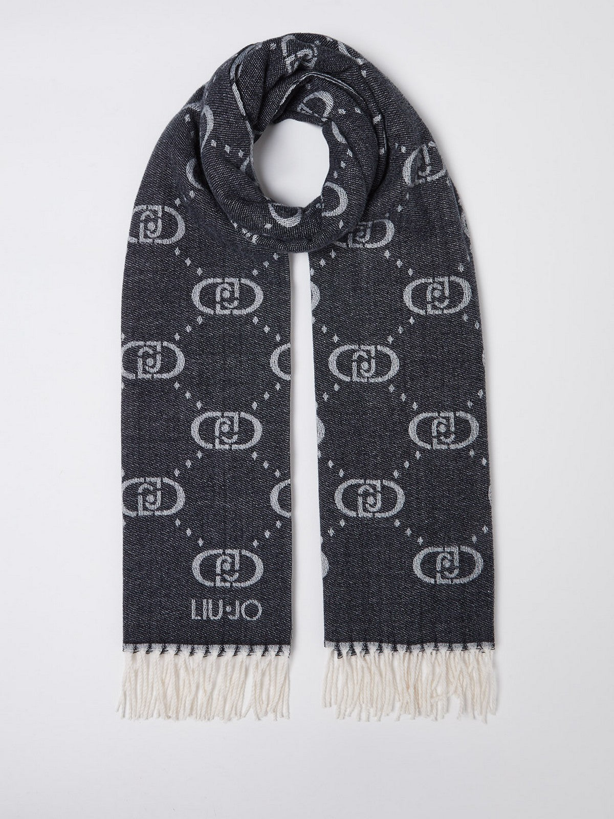 LIU JO SOFT Sciarpa Donna 2F4004T0300 71502 Grigio gioboutiqueweb