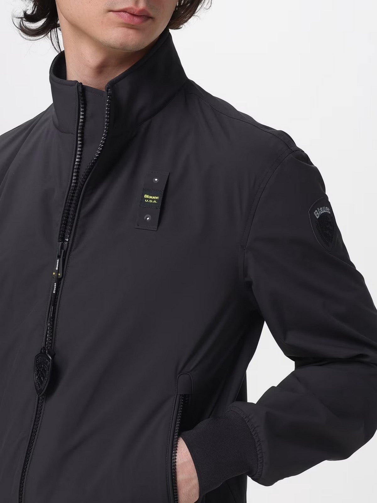 BLAUER Giubbino Uomo ANSON 26SBLUC11231 006787 999 Nero