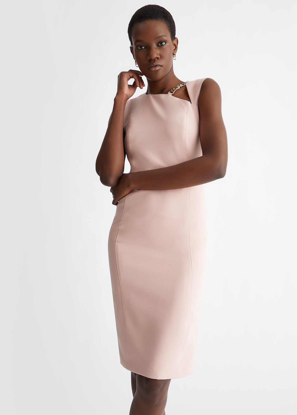 Liu Jo Black Woman Kleid CA4211T2200 x0549 Rosa