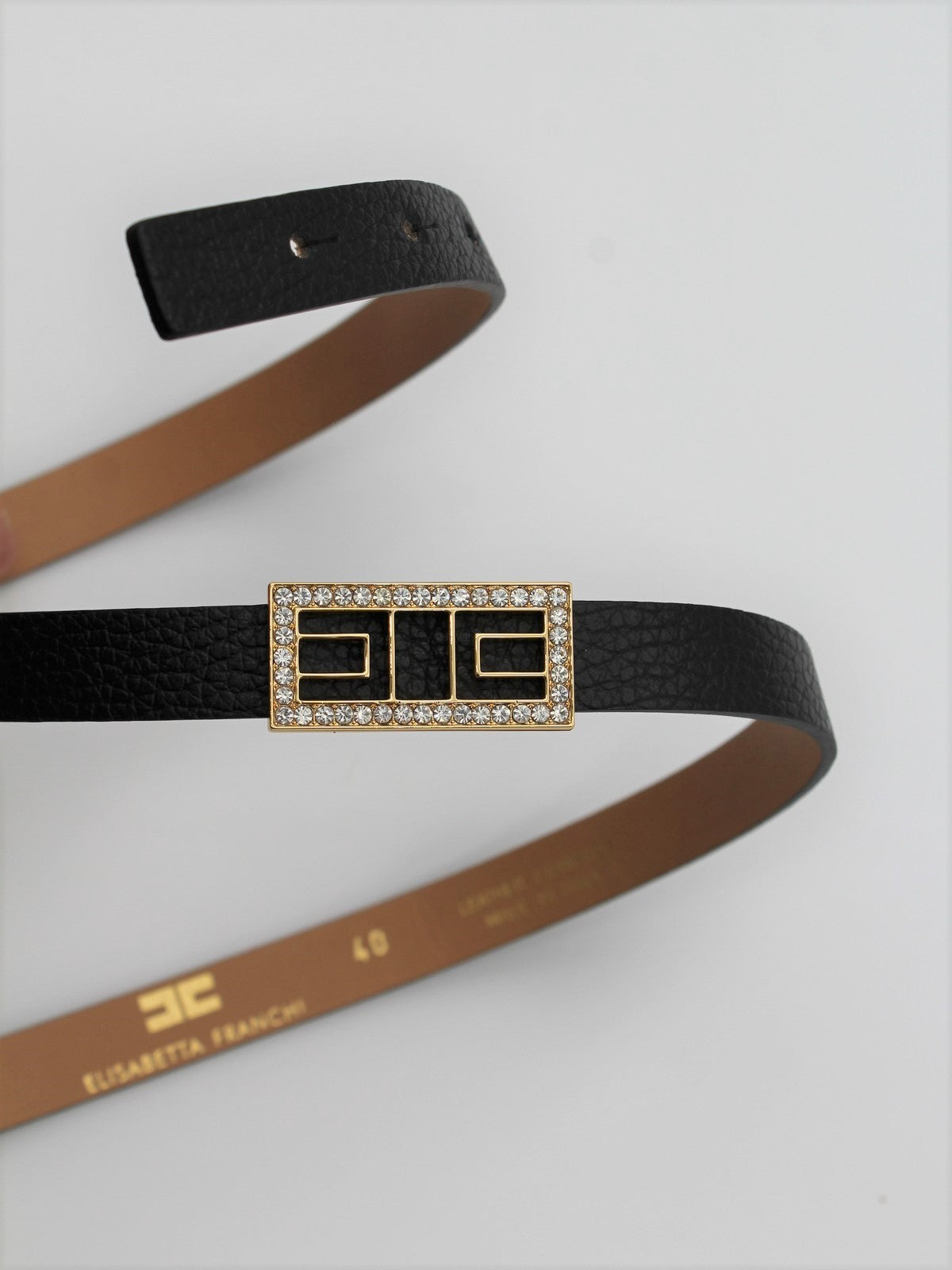 ELISABETTA FRANCHI Cintura Donna CT22S51E2-110 Nero gioboutiqueweb