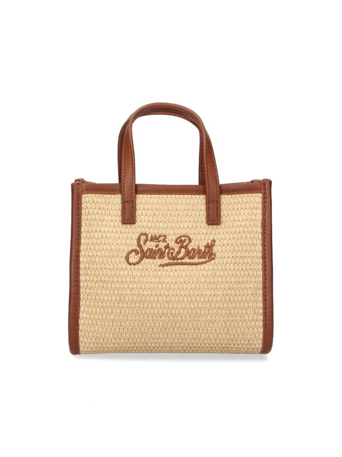 MC2 SAINT BARTH Borsa Donna VIVIAN MINI STRAW 00368L 1118 EMB