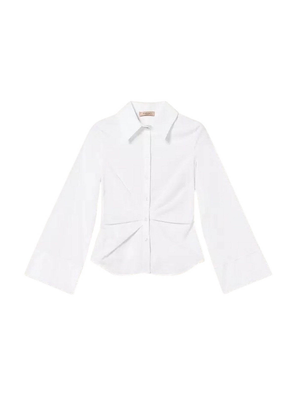 TWINSET Camicia Donna STRETCH POPLIN 252TF2070 00001 BIANCO OTTICO