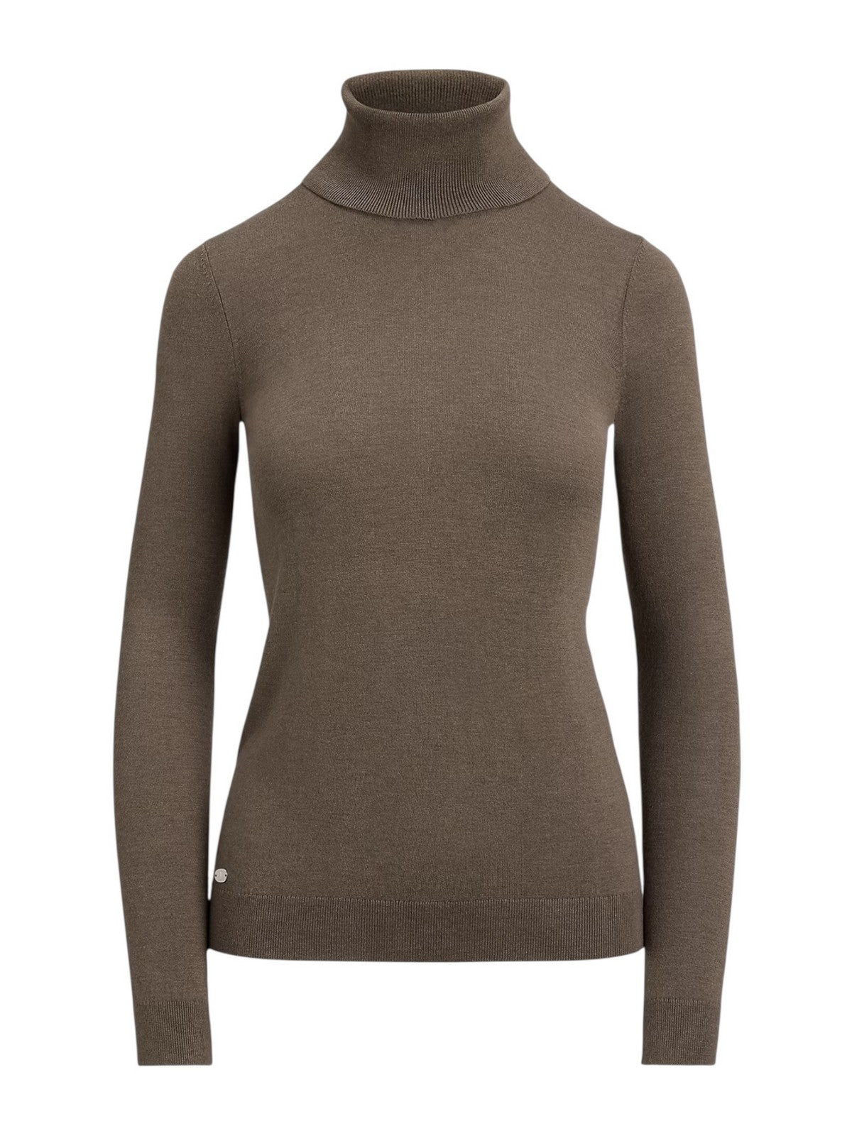 LAUREN RALPH LAUREN Maglione Donna ZOE-LONG SLEEVE-PULLOVER 200940470 016 TAUPE BROWN HEATHER