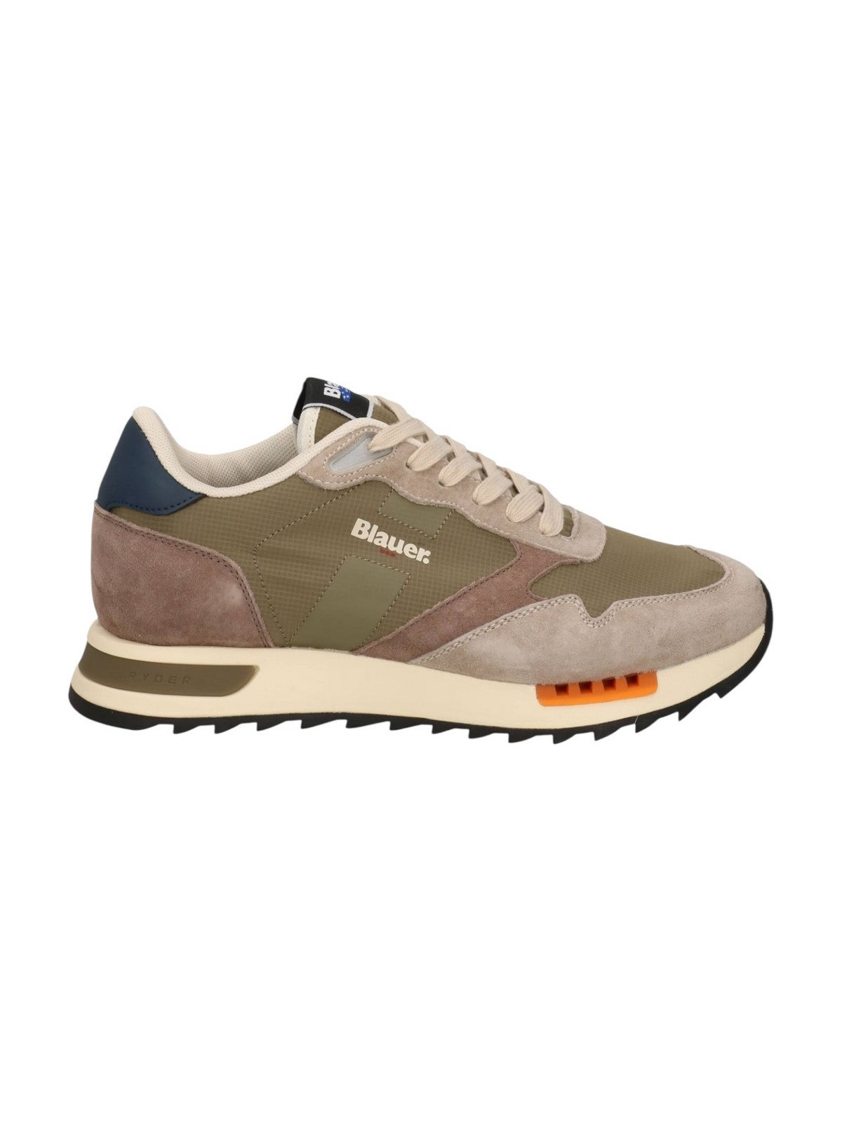 BLAUER Sneaker Uomo RYDER01 S6RYDER01/NYS BEI/MIL BEIGE/MILITARY