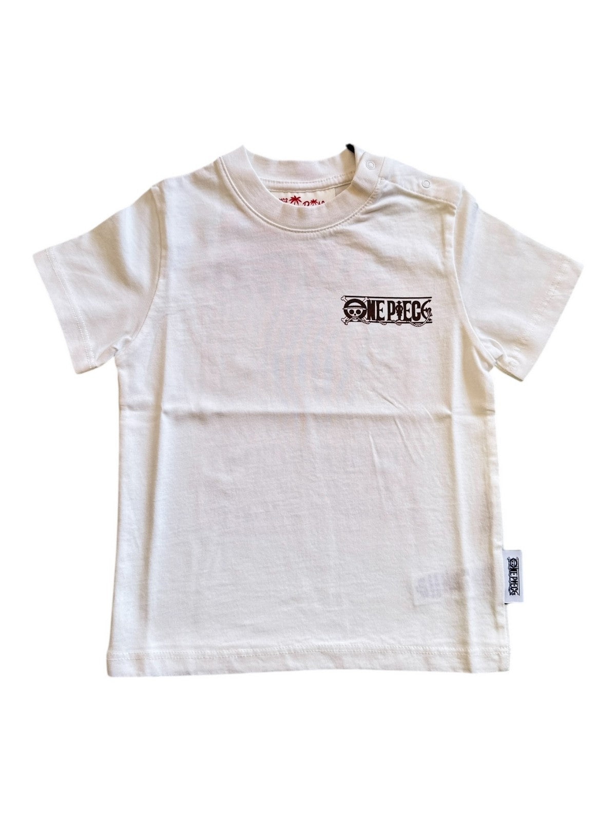 MC2 SAINT BARTH T-shirt Bambini e ragazzi TSHIRT BOY 04481H ONE PIECE WANTED LUFFY 01N gioboutiqueweb