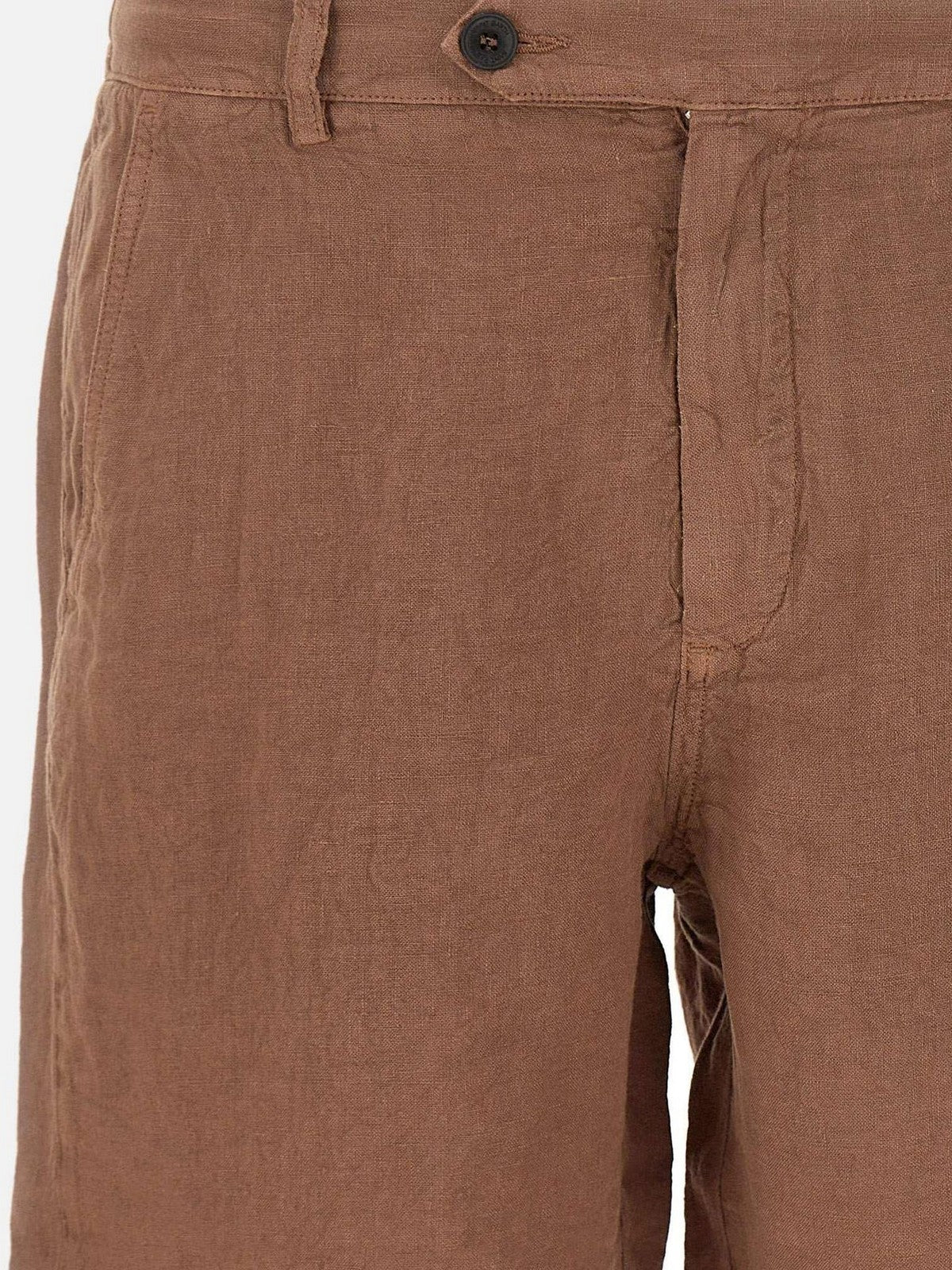 MC2 SAINT BARTH Bermuda Uomo SEBASTIAN 00121L LINEN 18 BROWN